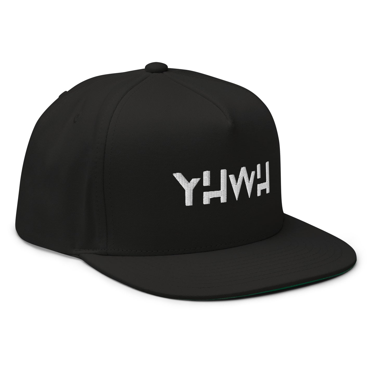 Casquette Snapback noire brodée YHWH
