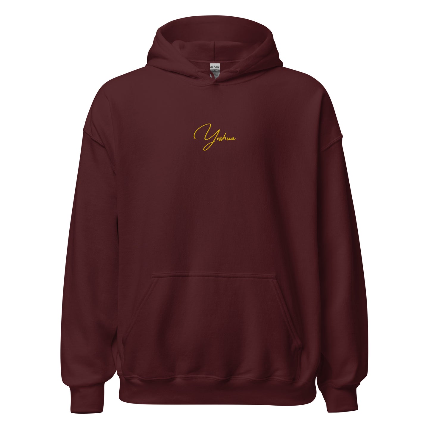 Sweat à capuche Yeshua broderie dorée